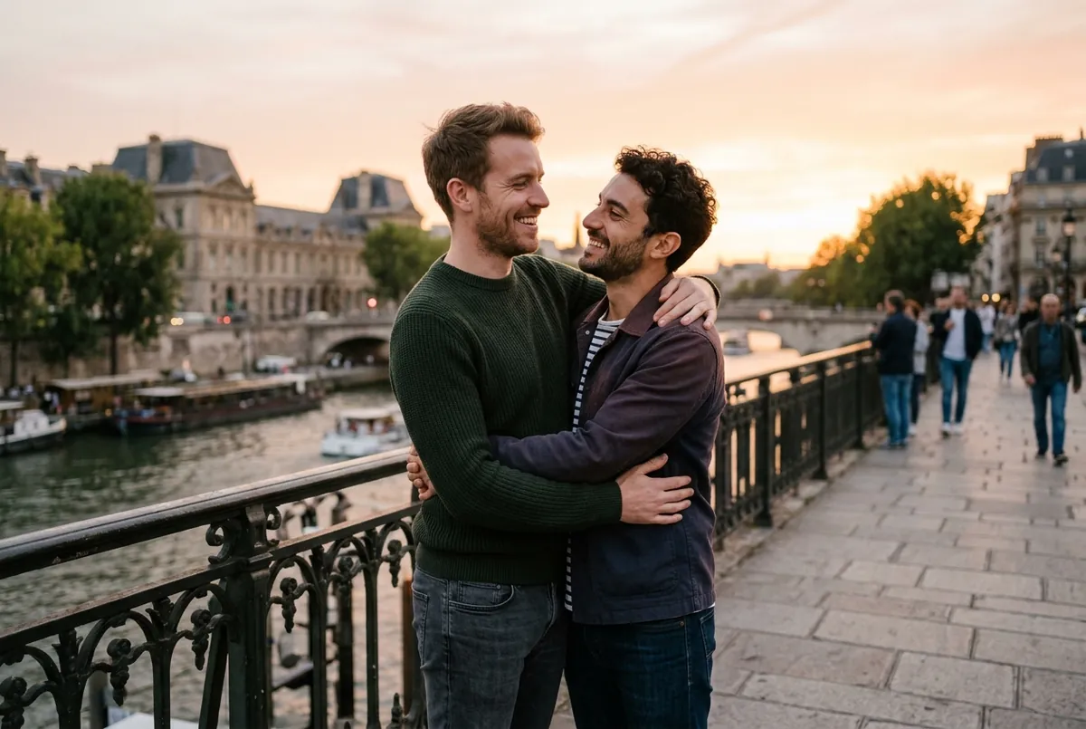 Gay Men HSV Dating couple in Germany