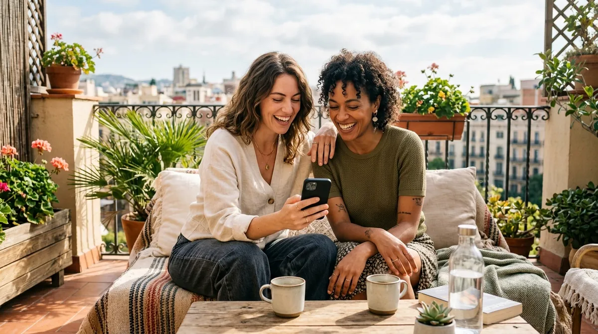 Lesbian HSV Dating couple in Ireland